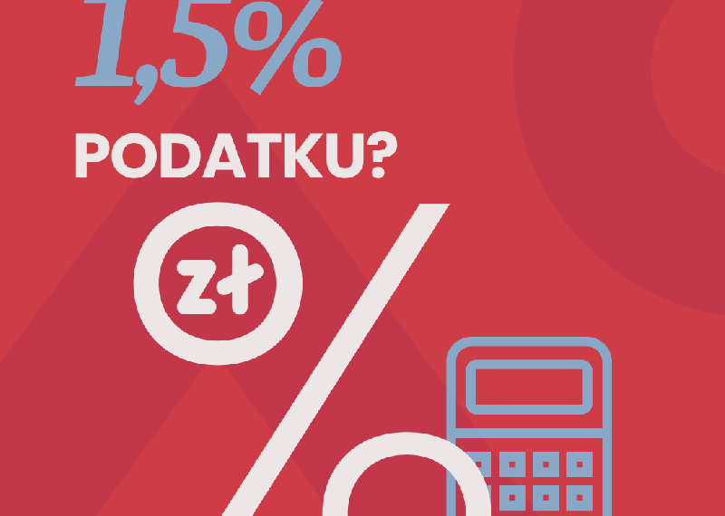 1,5% dla lokalnych organizacji
