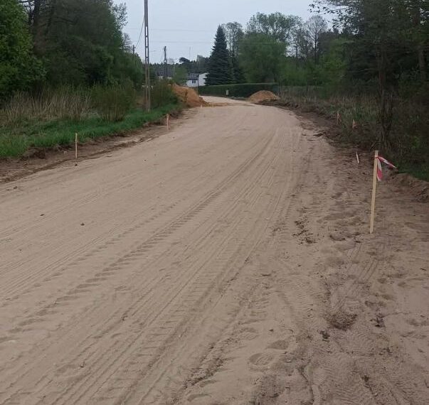 Budowa drogi gminnej nr 300425W w miejscowości Królewo w ramach zadania pn. „Budowa i przebudowa dróg na terenie Gminy Joniec”