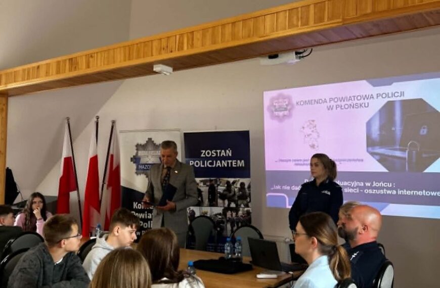 Debata o bezpieczeństwie – spotkanie Policji z mieszkańcami gminy Joniec