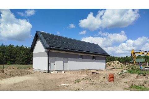 Postępy prac na budowie Stacji Uzdatniania Wody w Bartodziejach