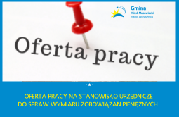 Nabór na stanowisko urzędnicze do spraw wymiaru zobowiązań pieniężnych