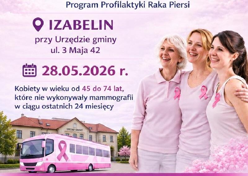 Bezpłatne badania mammograficzne