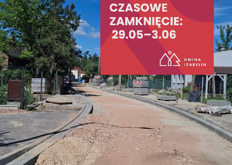 Komunikat dot. ul. Brzozowej w Laskach