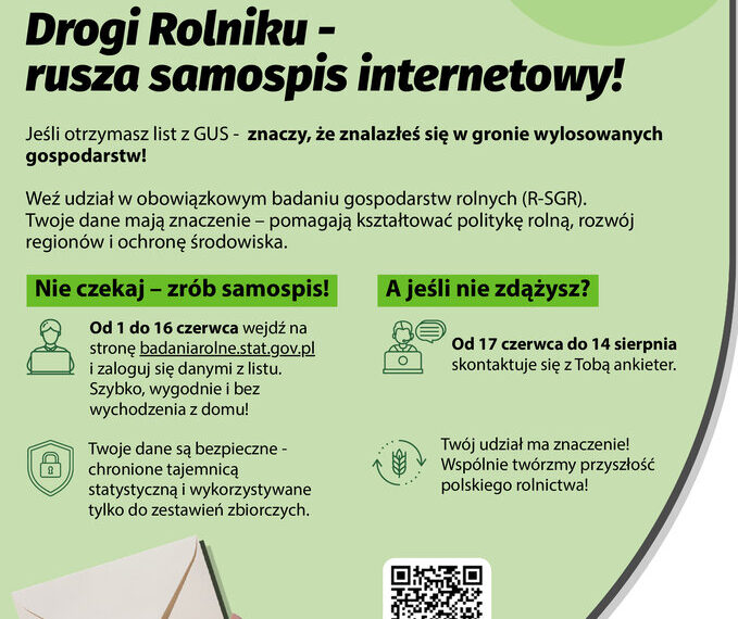 Badania – Zintegrowane statystyki dotyczące gospodarstw rolnych 2026