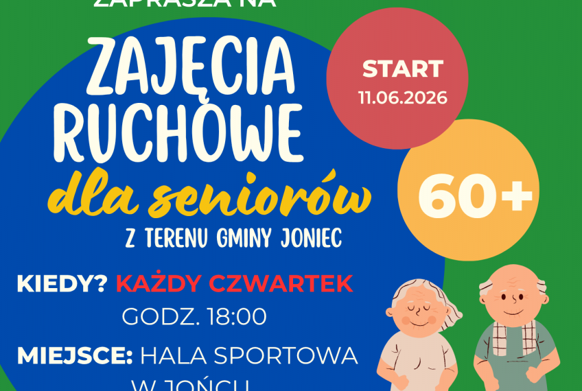 Bezpłatne zajęcia ruchowe dla seniorów