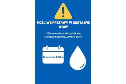 Przerwy w dostawie wody
